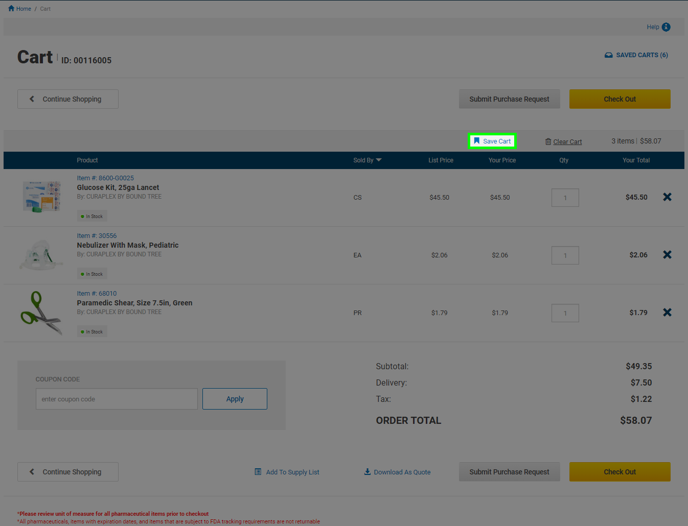 Account Management | Help | Bound Tree