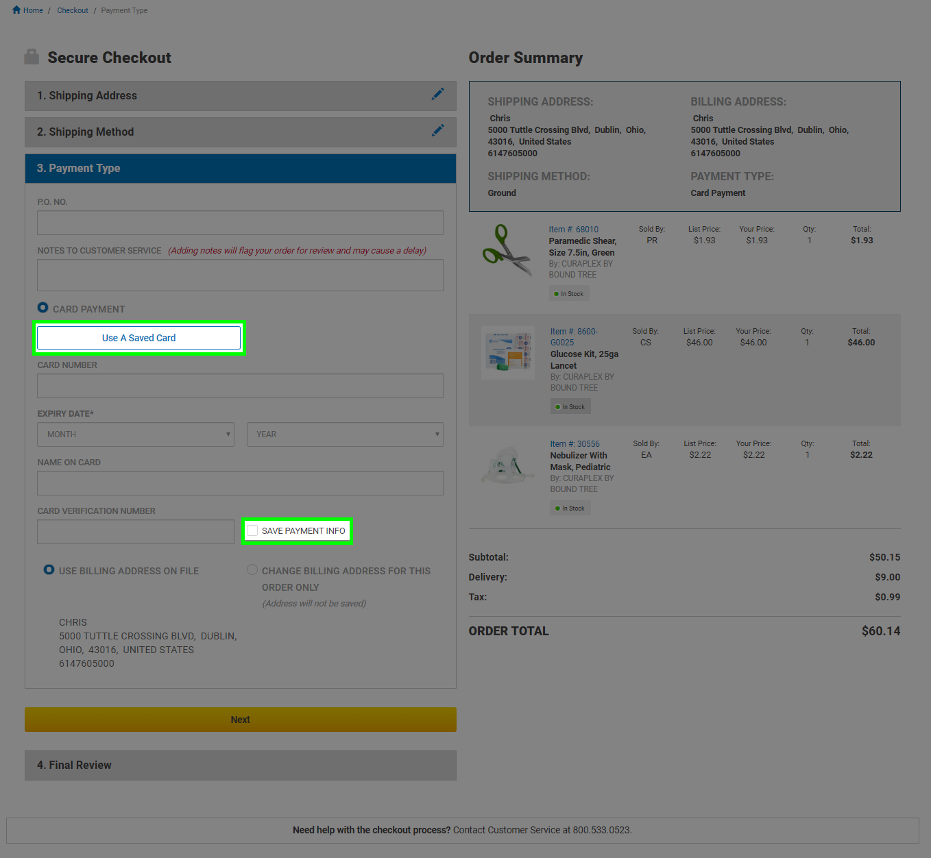 Account Management | Help | Bound Tree