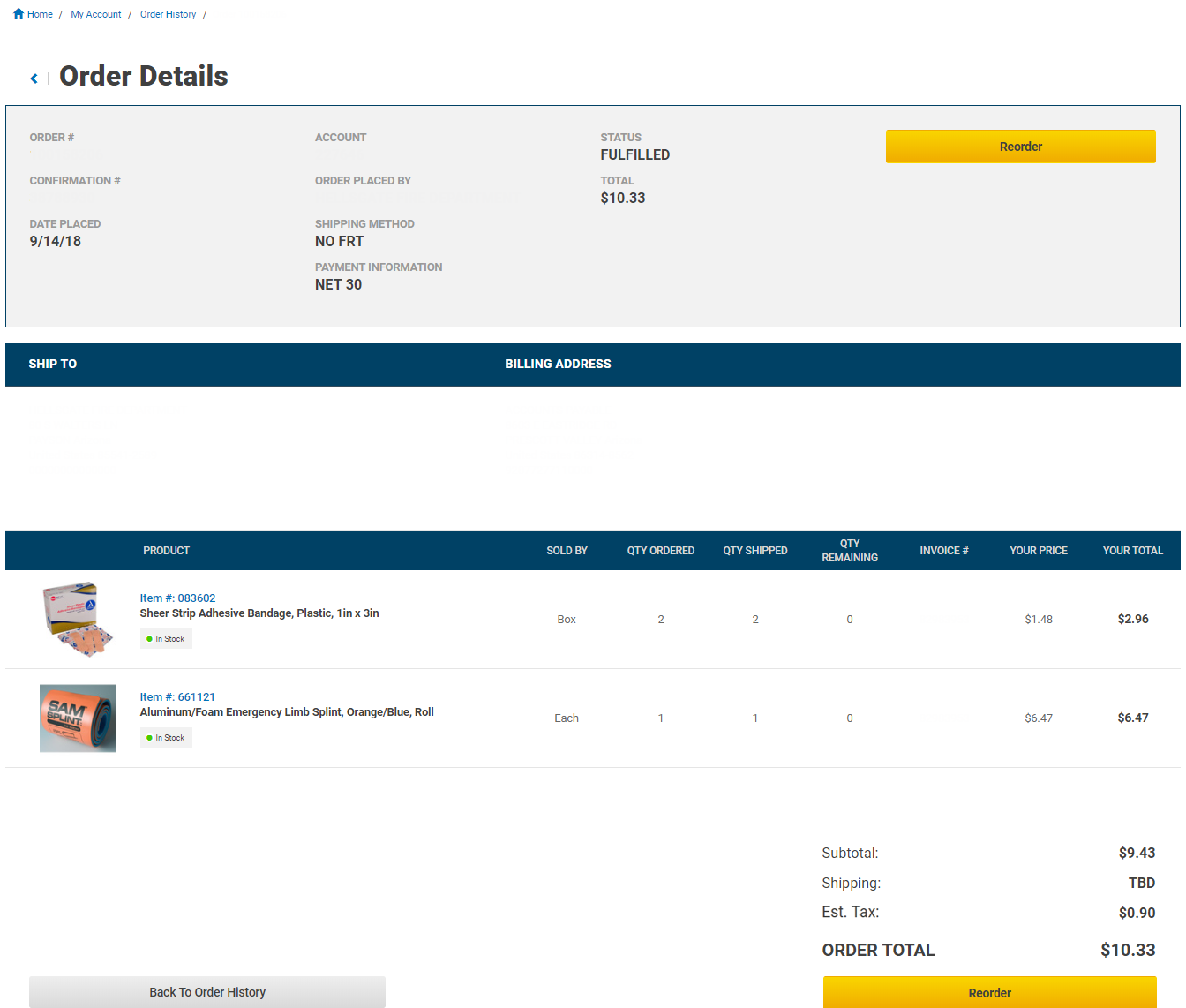 Account Management | Help | Bound Tree