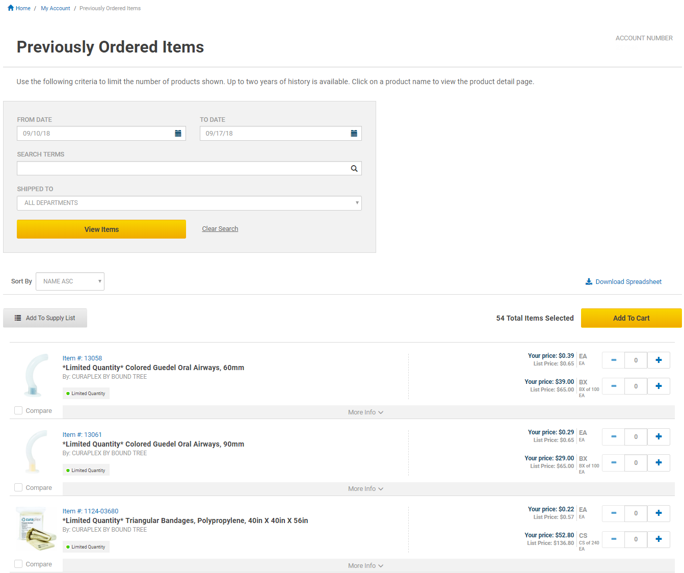 Account Management | Help | Bound Tree