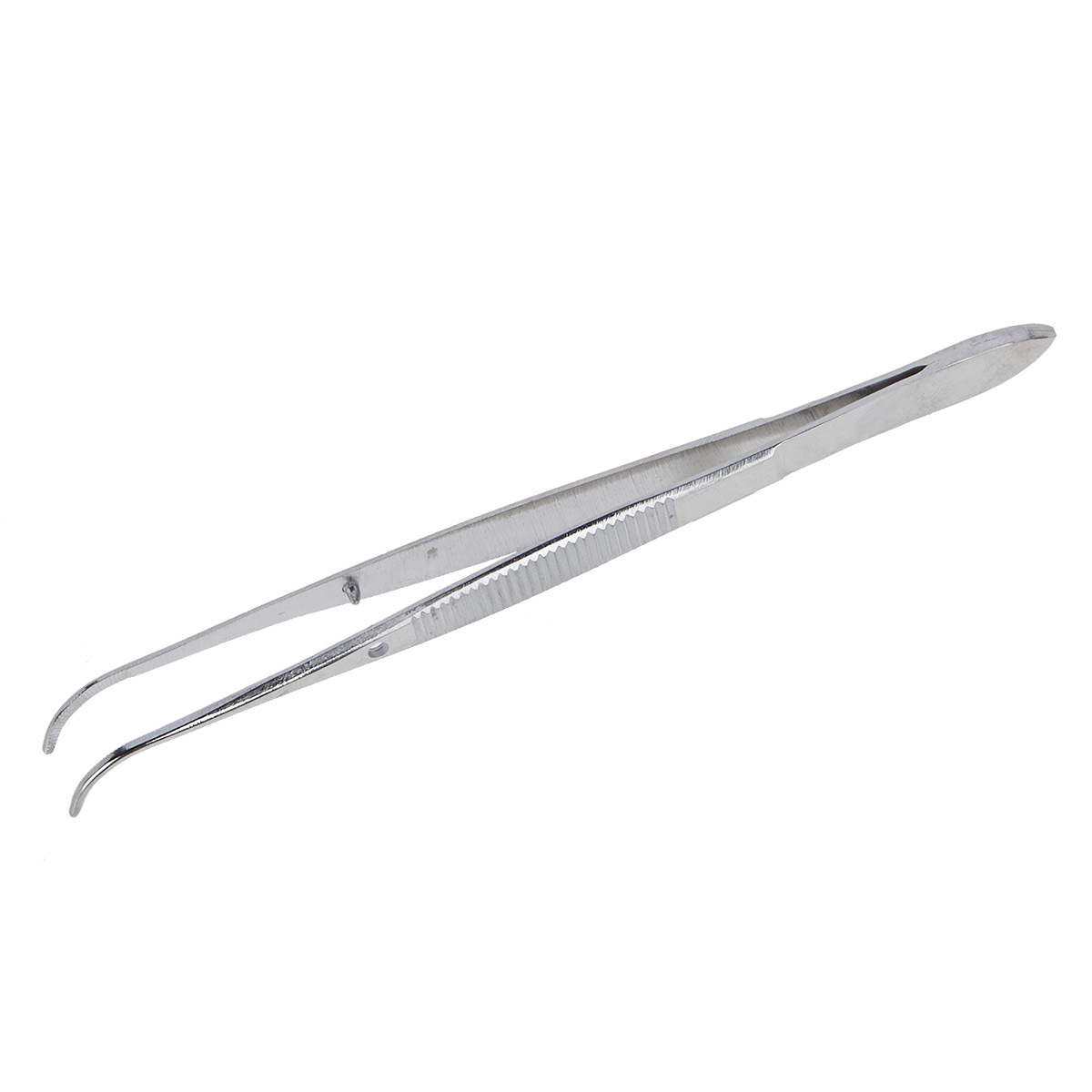 Splinter Tweezers Forceps - 4 3/8 - Stainless Steel in Plastic