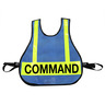 Command Vest with Reflective Strips, Royal Blue