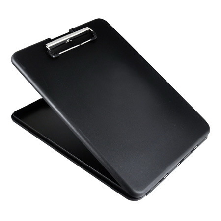 SlimMate Storage Clipboard, Letter/A4 Size, Black