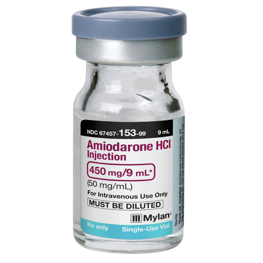 Amiodarone Hydrochloride, 50mg/mL, 9mL Vial