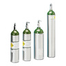 Oxygen Cylinder, Aluminum, Standard Post Valve, Empty, Size D