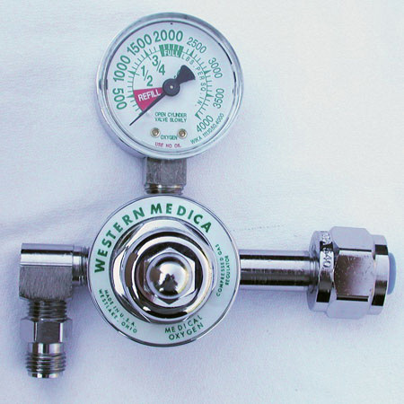 Uniweld RO Patriot Series Oxygen Regulator – A Outlet, CGA 540 – Butane Torch Compatible