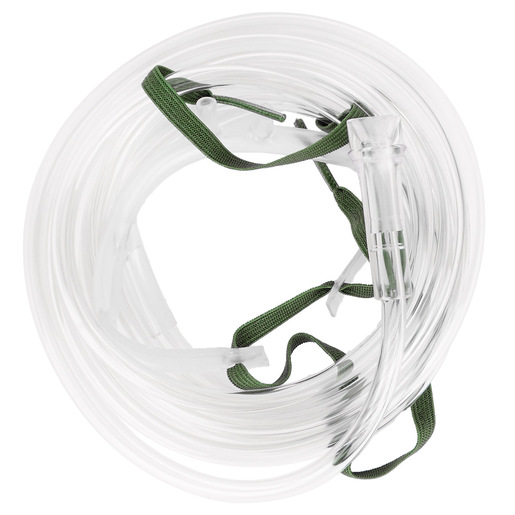 Hudson RCI® Elastic Head Strap Cannula, Pediatric, Transparent