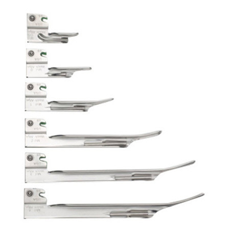 Standard Fiber Optic Miller Laryngoscope Blade, Size 3