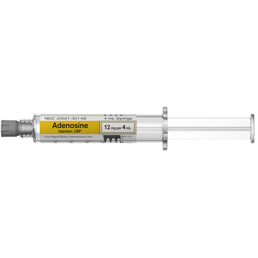 Adenosine, 3mg/mL, 4mL Prefilled Syringe