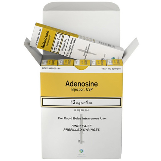 Adenosine, 3mg/mL, 4mL Prefilled Syringe
