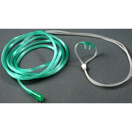 Hudson® Nasal Cannulas with Adjustable Elastic Band and Non-flared Tips