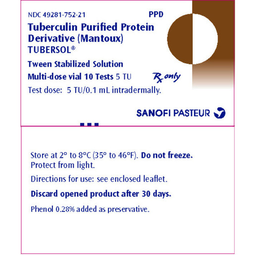 Tubersol TB Test, 5 Tu/0.1mL, 1mL Vial