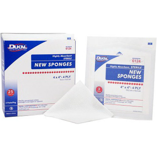 Gauze Sponges, 2in x 2in