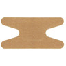 American® White Cross Adhesive Bandage, Fingertip, 1.75in x 3in