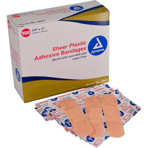 First Aid Only FA-90347 Sheer & Clear Bandage Variety Pack