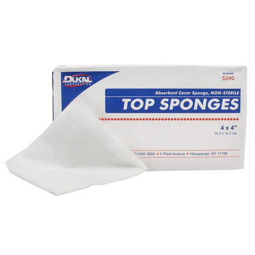 Gauze Sponge Dressing, Non-Sterile, 8-ply, 4in x 4in