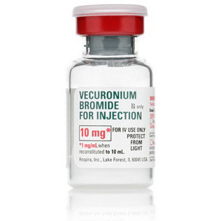 Vecuronium Powder, 10mg, 10mL Vial