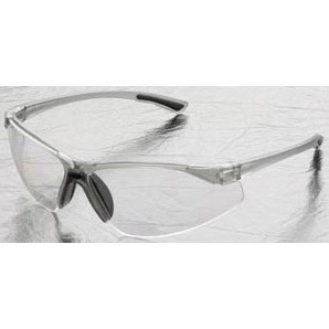 Elvex® Safety Reader Glasses, Clear Lens, Translucent Grey Frame, Bifocal 1.0