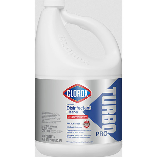 Clorox® Turbo Pro™ Disinfectant Cleaner, 121oz Bound Tree