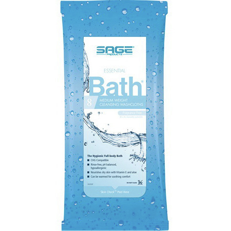 Comfort Personal Cleansing® Bath Cloths, 8in x 8in