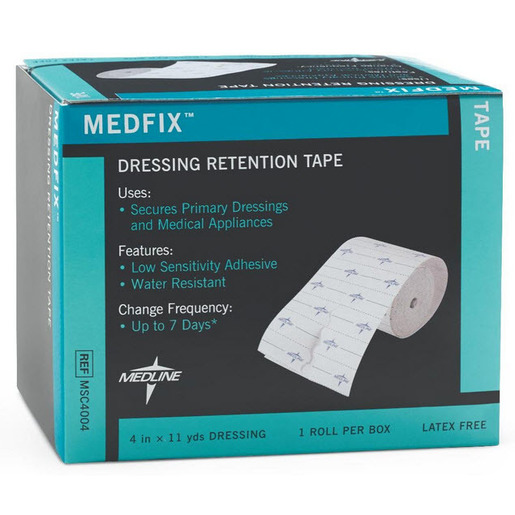 MedFix Retention Dressing Tape, 4in x 11yd