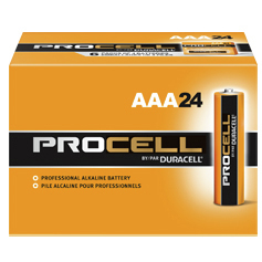 Duracell Procell AAA Alkaline Battery, 1.5V