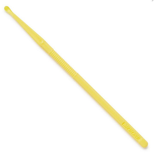 Disposable Ear Curette, Yellow