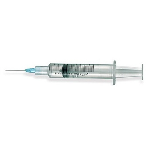 Baksnap® Retractable Tuberculin Safety Syringe with Needle, 1cc, 25ga x 5/8in