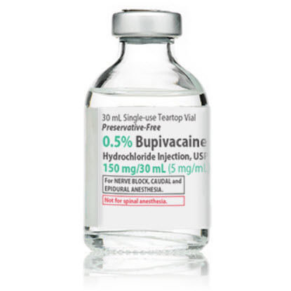 Bupivacaine 0.5%, 5mg/mL, 30mL Vial