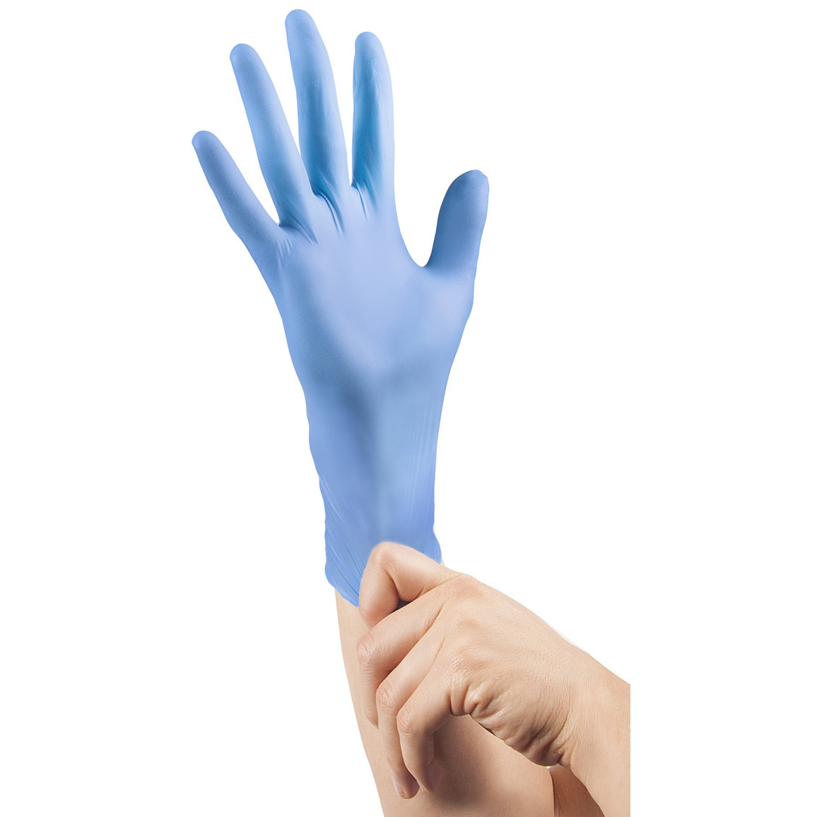 Curaplex® TritonGrip EC™ Gloves, Blue Nitrile | Bound Tree