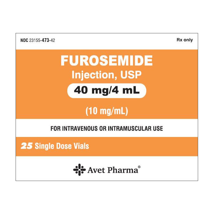 Furosemide, 40mg/4mL, Vial | Bound Tree