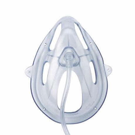 OxyMask Oxygen Mask, Adult, with 7ft Universal Oxygen Tube