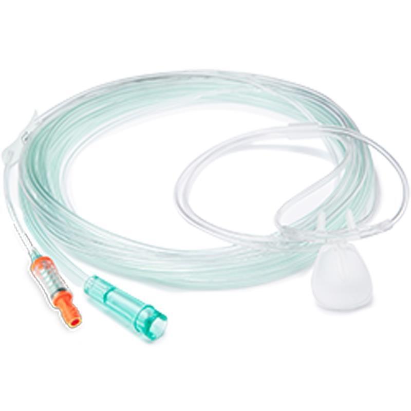 NomoLine-O LH Adult Nasal/Oral CO2 Cannula with O2 | Bound Tree