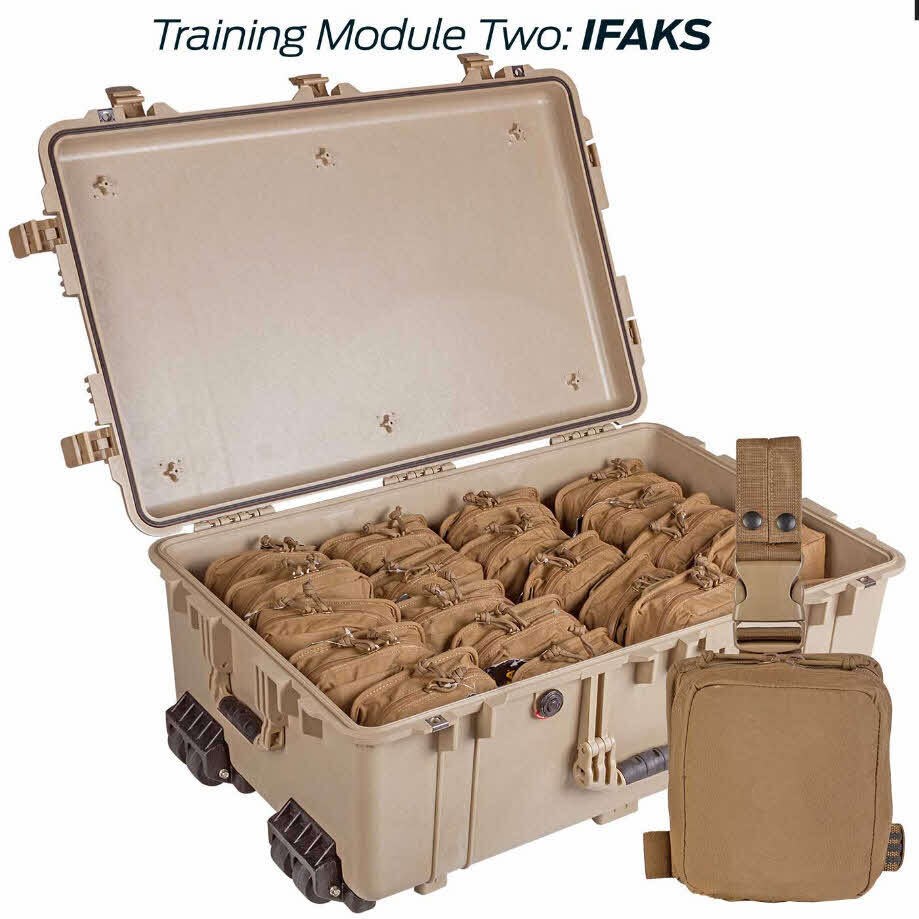 TCCC / TECC Modular Training System Kit, with Mod 1: Skill Stations ...