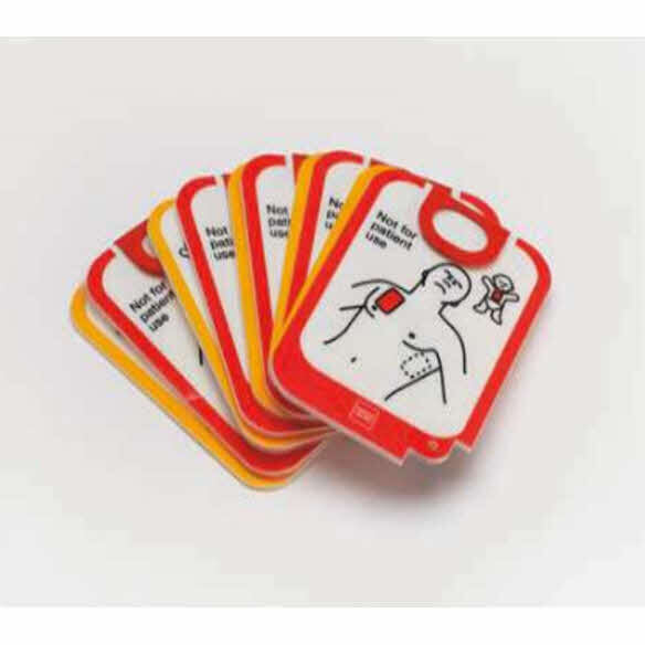 Physio-Control LIFEPAK® CR2 AED Training System Replacement Electrode Pad, 5/PK
