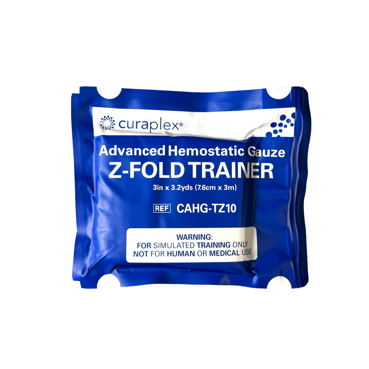 Curaplex® Advanced Hemostatic Gauze, Z-Fold Trainer | Bound Tree