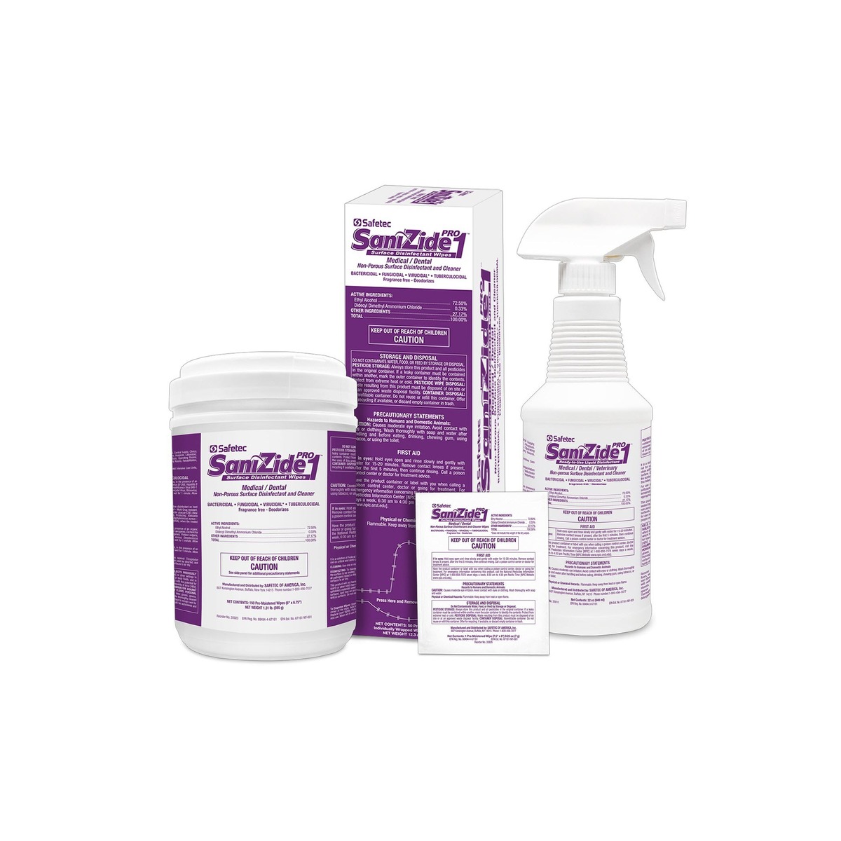 SaniZide Pro 1® Surface Disinfectants | Bound Tree