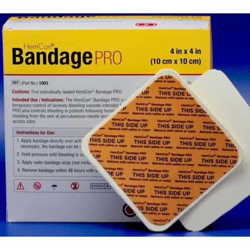 HemCon Bandage PRO Hemorrhage Control Bandages