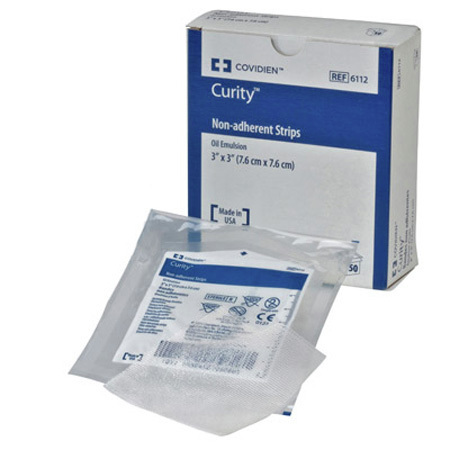 Curity™ Non-Adhering Dressing, 3in x 3in