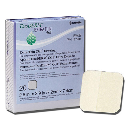 DuoDERM Extra Thin Dressing, 2in x 4in