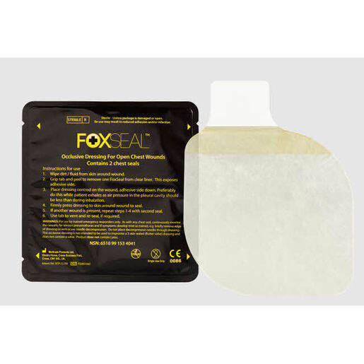 Foxseal, Occlusive Chest Seal
