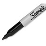 Sharpie® Permanent Marker, 1.5in Diameter x 5.5in L, Black