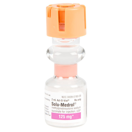Solu-Medrol® 125mg, 2mL Act-O-Vial® System