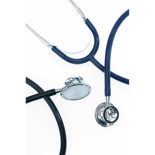 Pediatric Dual Head Stethoscope, 30in L, Black