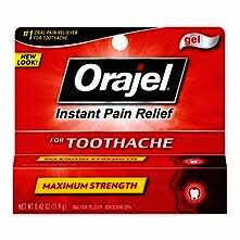 Orajel™ Instant Pain Relief for Toothache and Gum, 20% Strength, 11.9gm