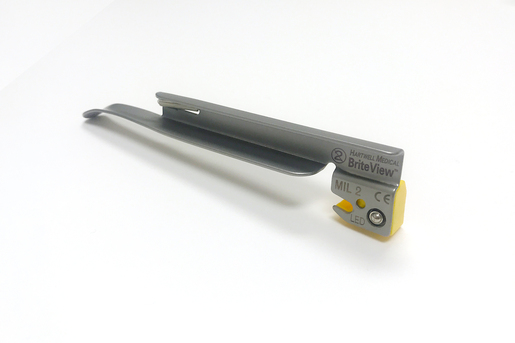 BriteView® LED Laryngoscope Blades, Mac and Miller