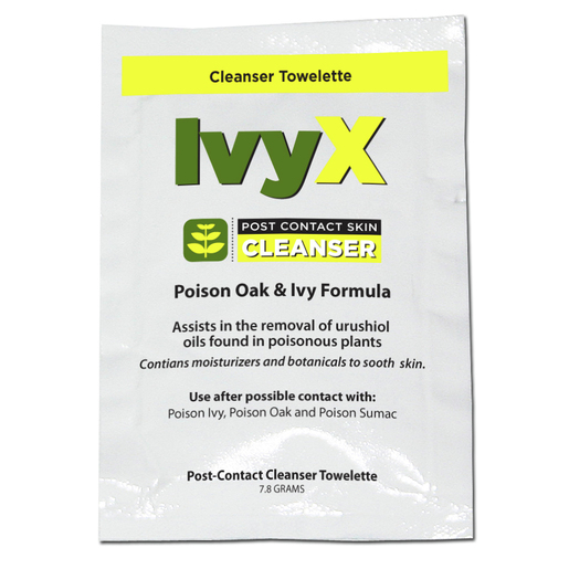 Ivy X Post-Contact Skin Cleanser, Single Use Towelette