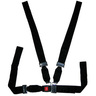 Impervious Shoulder Harness Restraint System, Black