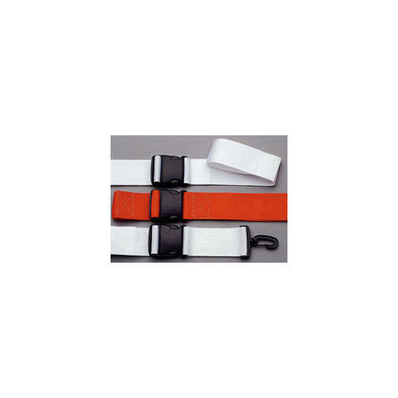 Stretcher Straps, 2 Piece, Plastic Side Release Buckle