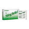 Sting Relief Wipes, 1.125inch x 2.75inch